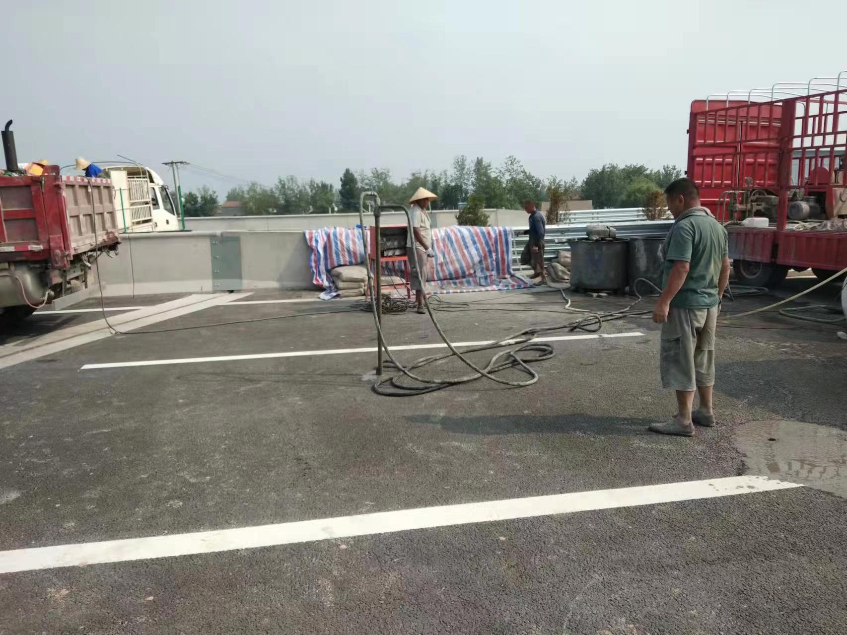 红山街道路基注浆